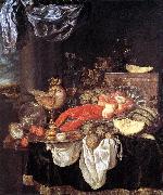 Large Still-life with Lobster BEYEREN, Abraham van